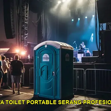sewa toilet portable serang profesional